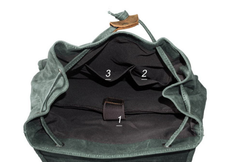 Mens knapsack discount